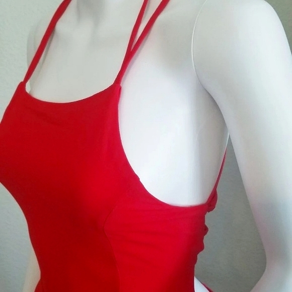 Lulus Red Mini Dress - Picture 6 of 8